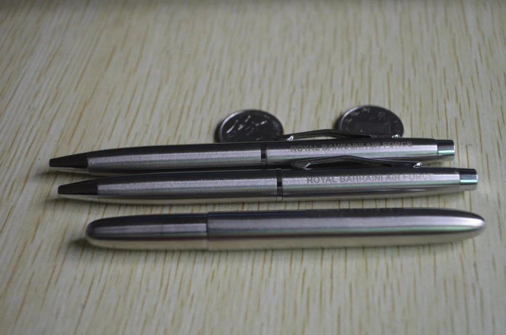 Royal Bahraini Air Force branded metal pens