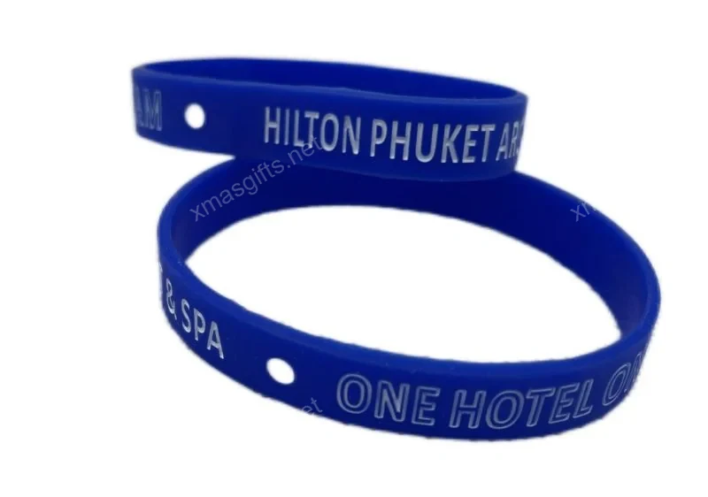 Hilton Phuket Arcadia branded silicone wristband