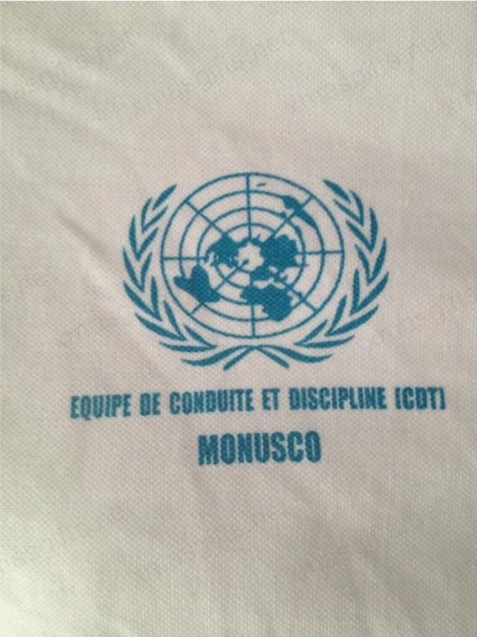 Détails de l'impression du texte de l'équipe de déontologie et de discipline de la MONUSCO