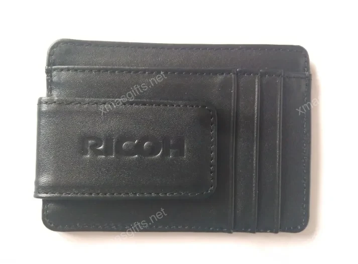 Genuine leather card holder