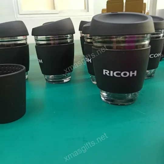 Glass coffee cup