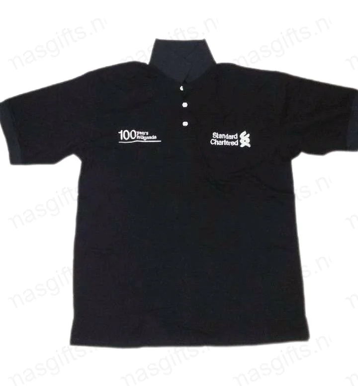 Polo de algodón personalizado de Standard Chartered