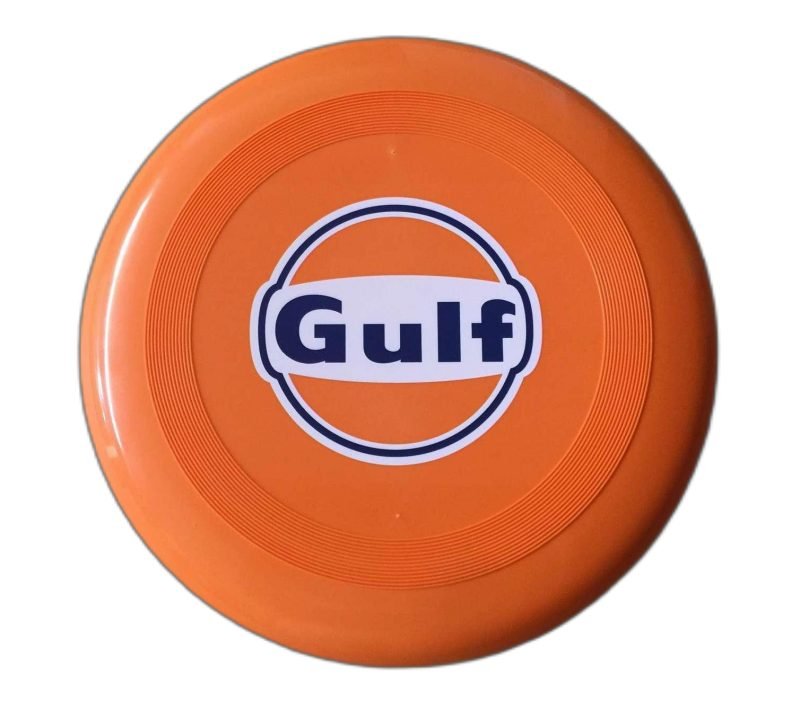Gulf branded frisbee - custom promotional product