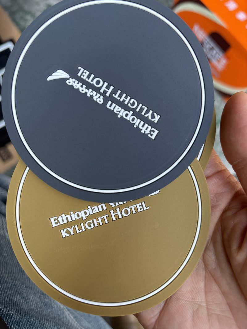 Detail eines individuell markierten Produkts des Skylight Hotels