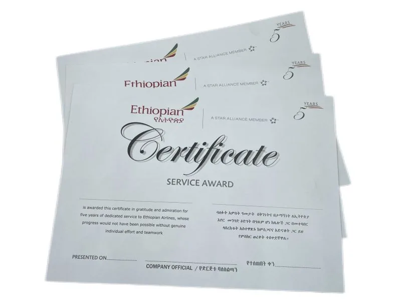 Custom Ethiopian Airlines promotional gift | XmasGifts