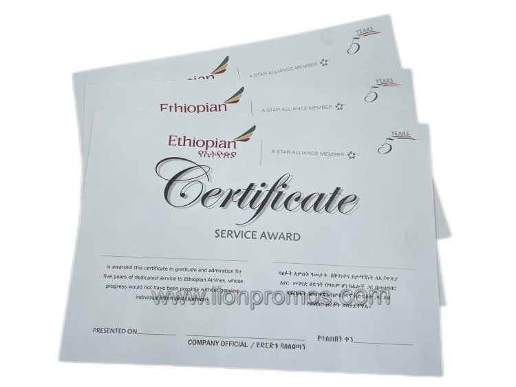 Ethiopian Airlines gift set