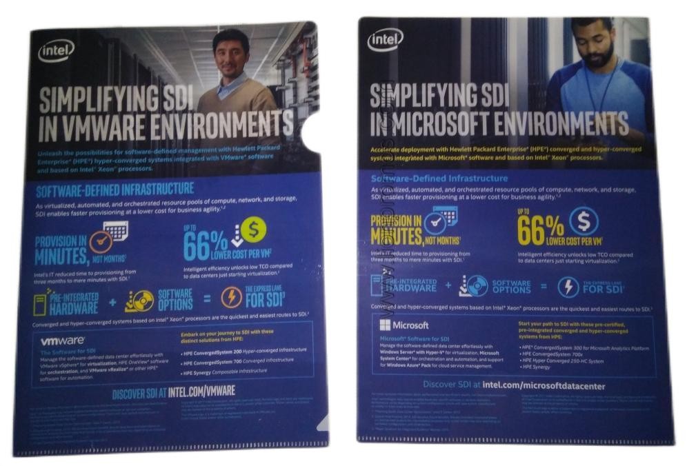Intel Conference giveaways