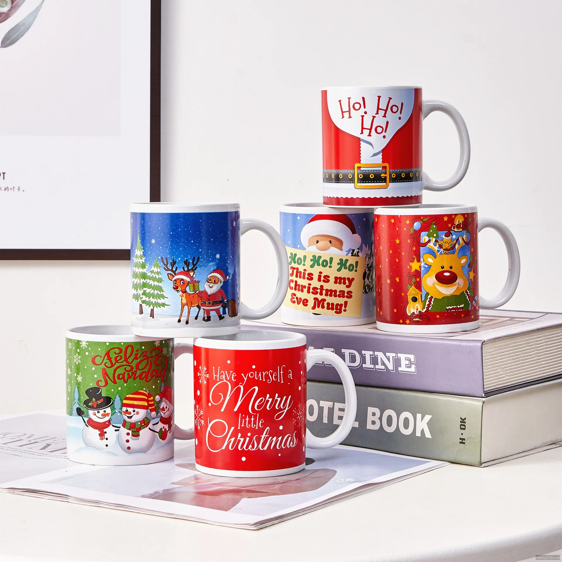 Cheap Custom Logo Bulk Classic Coffee mug 11oz for Christmas Marketing Campaign Promotion