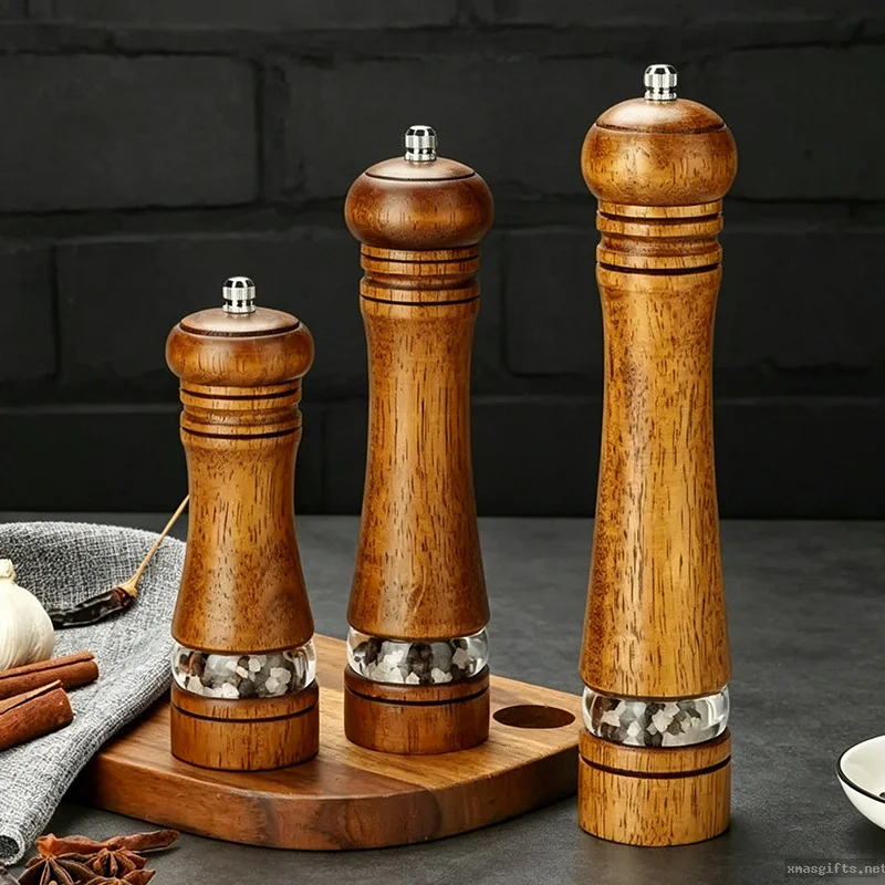 Christmas Party Pepper Salt Grinder Mill Mixed Seasoning Shaker Western‑cooking Kitchen Tool
