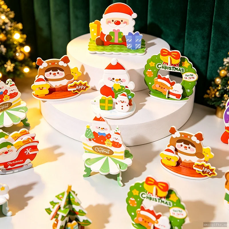Christmas Kids Jigsaw Puzzle Holiday Educational Toy for Toddlers