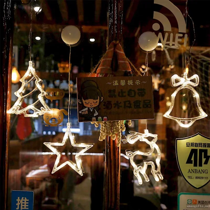 LED-Weihnachtslichter zur Innenraumdekoration – warmweiße Atmosphärenbeleuchtung