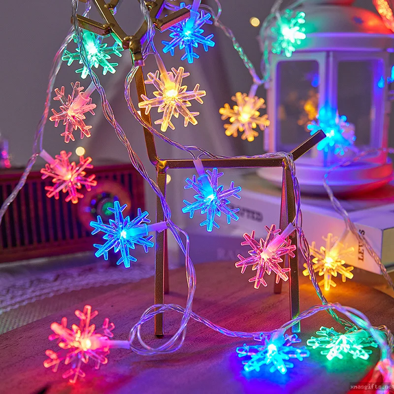 Mehrfarbige LED-Weihnachtsbeleuchtung – wasserdicht, für innen & außen