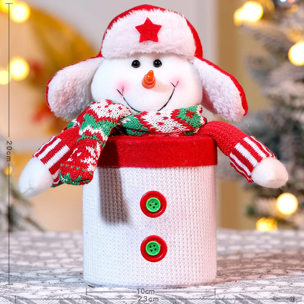 Hochwertige Weihnachts-Tuchgeschenkbox aus reiner Baumwolle – individuell anpassbar als Firmengeschenk für Kunden zu den Feiertagen.