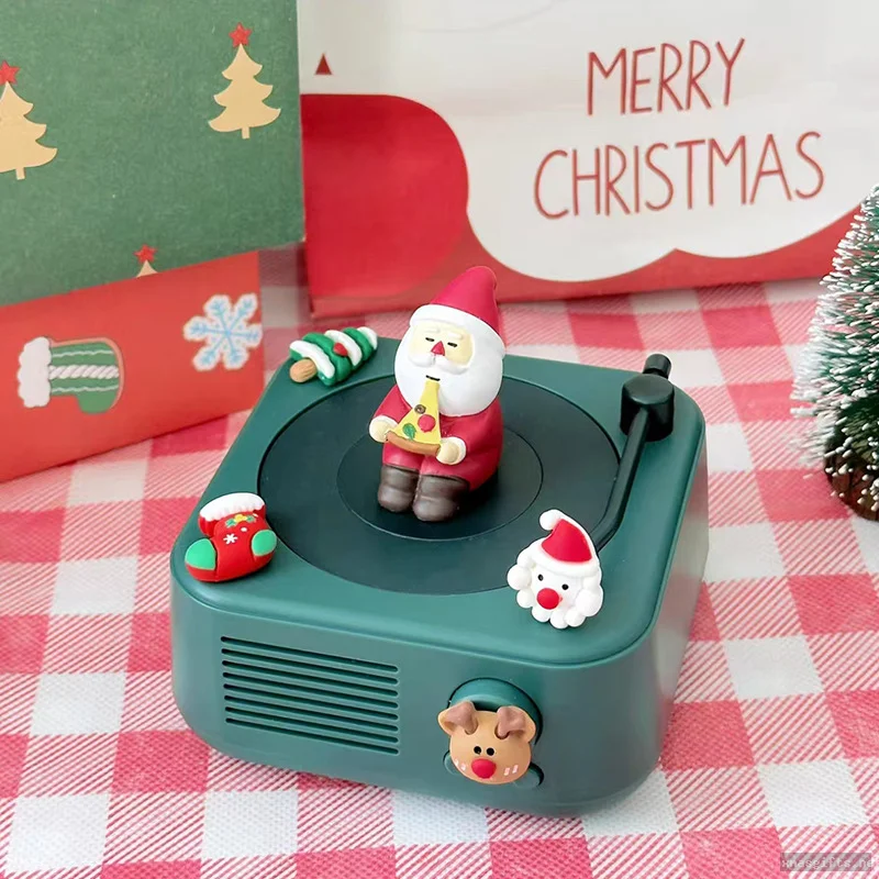 Individuell gestaltbarer, hochwertiger Mini-Bluetooth-Lautsprecher – ideal als Weihnachtsgeschenk; tragbarer Audiolautsprecher für den Schreibtisch.