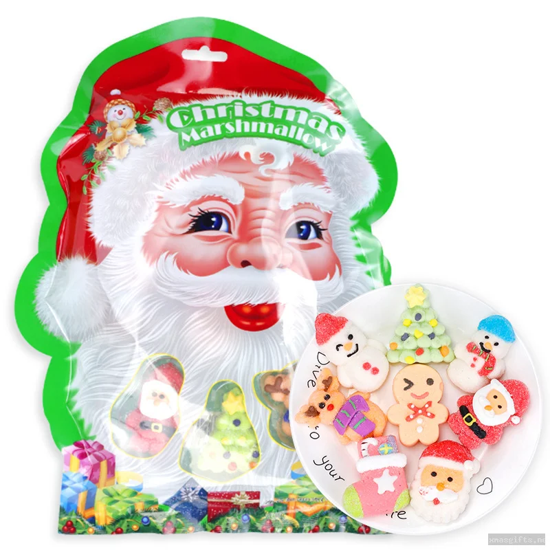 Christmas Character Marshmallow Candy Kids Holiday Treat Xmas Gift Candy