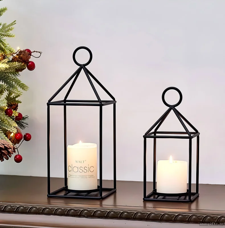 Europäischer Ins-Stil Kerzenhalter – perfekt für Weihnachten, Hochzeiten, romantische Abendessen und westliche Tischdekorationen
